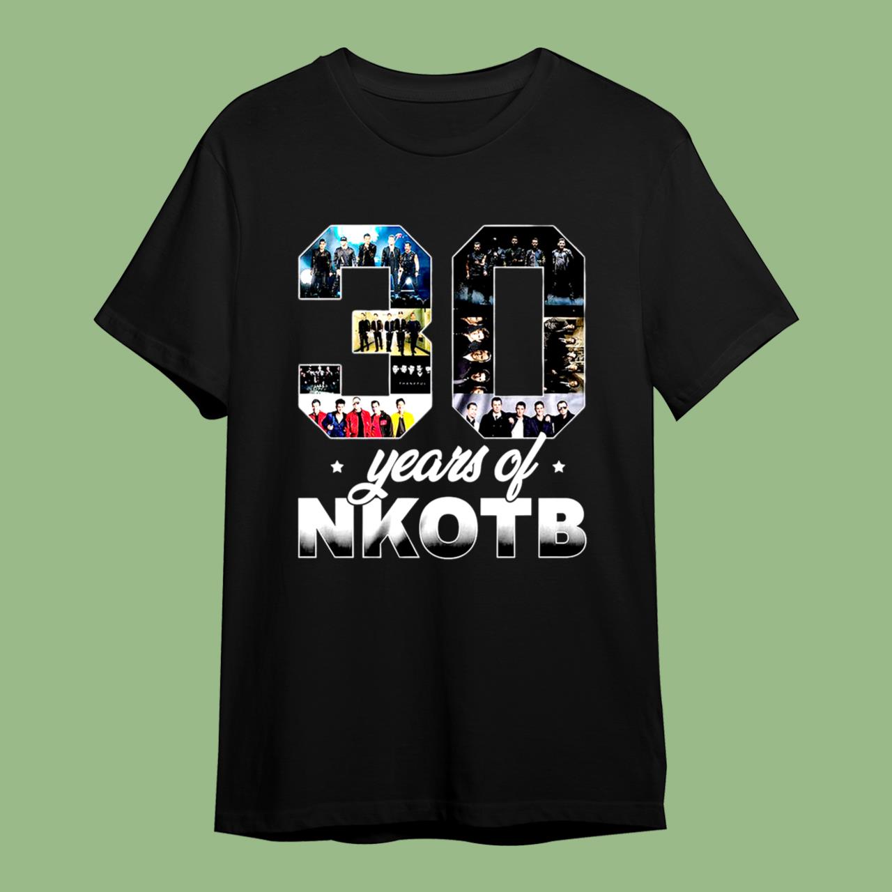 30 Years of NKOTB New Kids Anniversary Customized T-Shirts