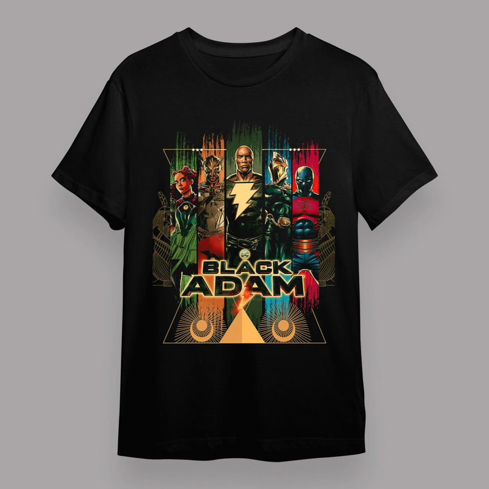 Justice League Black Adam Uniform T-Shirt (Copy)
