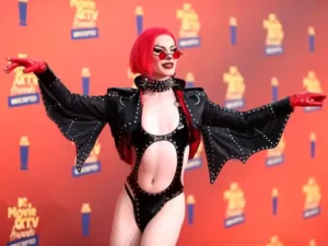 Bosco Shocks Carpet Red MTV Movie & TV Awards 2022