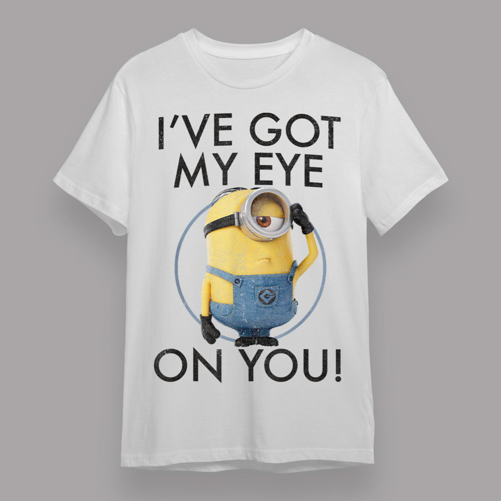 Despicable Me Minions Stuart_s Eye On You Graphic T-Shirt