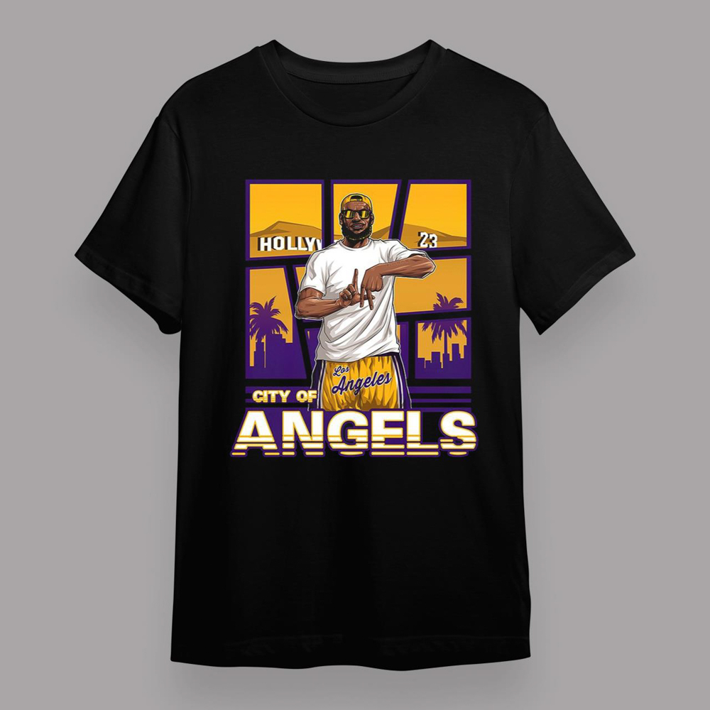 Graphic Los Angeles Lakers The Lebron James Unisex T-Shirt