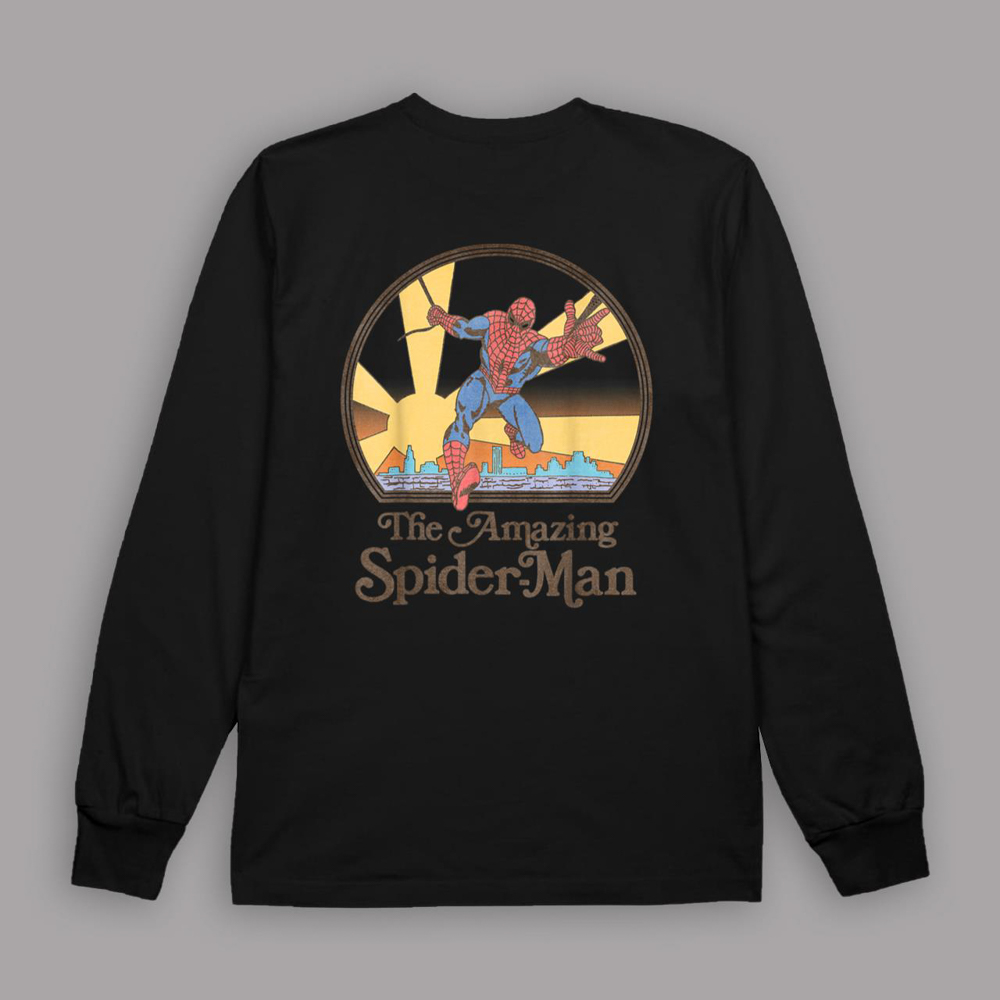 Marvel Spider-Man Vintage 70's Graphic T-Shirt