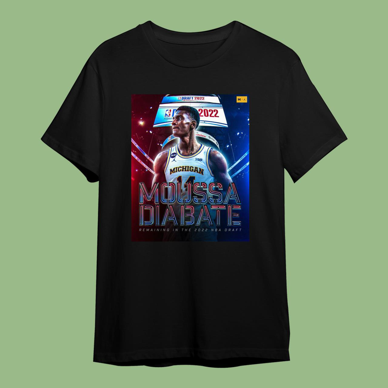 NBA Draft 2022 Moussa Diabate T-Shirt