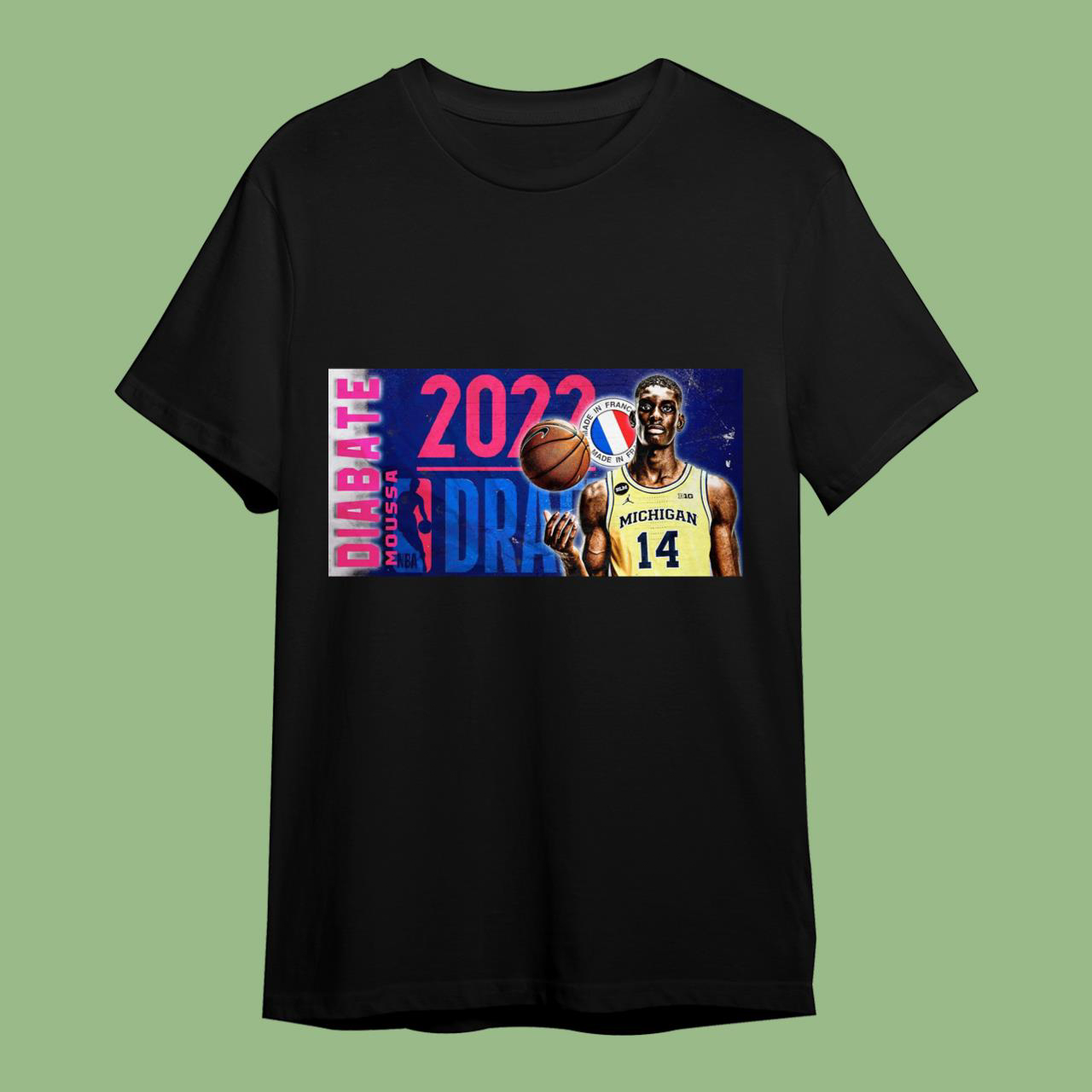 NBA Draft 2022 Moussa Diabates Shirt