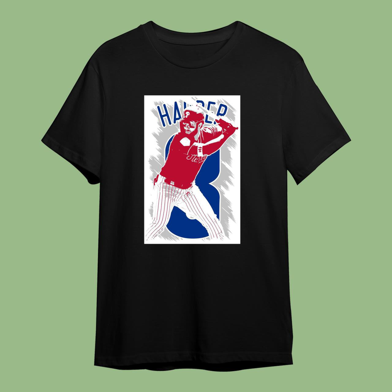 Phillies Baseball Bryce Harper Classic T-Shirt
