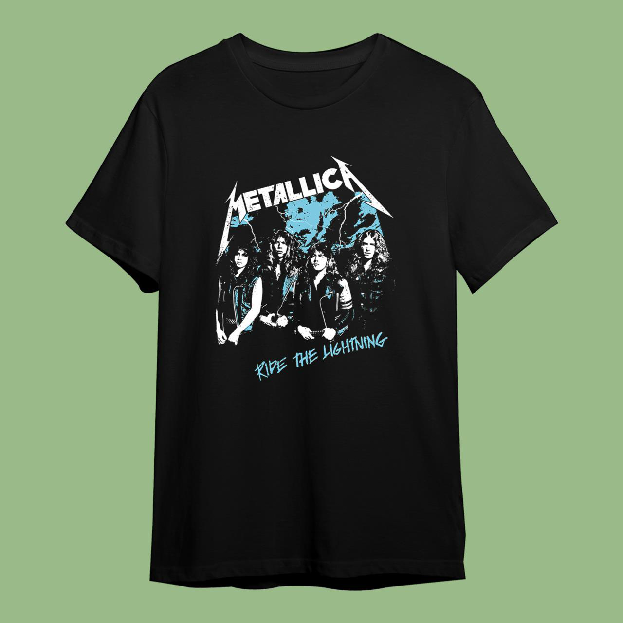 Vintage Ride The Lightning Metallica T-Shirt