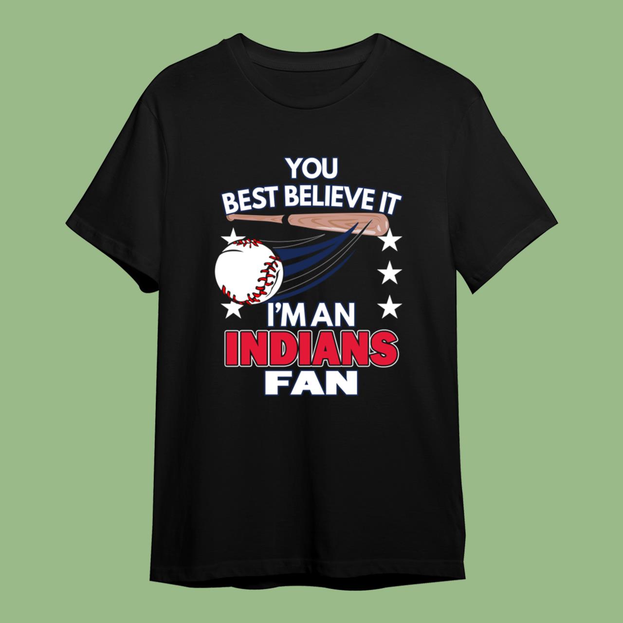 Cleveland Indians Fan - Baseball  MLB T-Shirt