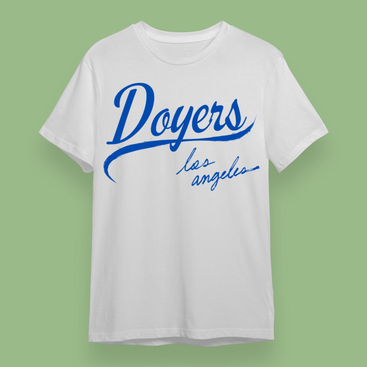 Los Angeles Dodgers Los Doyers LA T-Shirt - Chow Down Movie Store