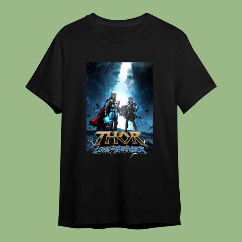 Thor Love and Thunder Fan Art T-Shirt - Chow Down Movie Store