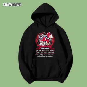 Cleveland Indians 1915 Forever Thank You For The Memories Hoodie