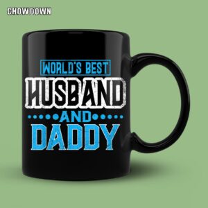 Fathers Day Gifts For Husband World's Best Husband And Daddy Father's Day Mug