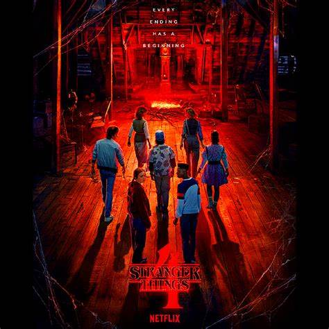 Stranger Things Season 5 Poster Every Ending Has A Beginning - Chow Down  Movie Store