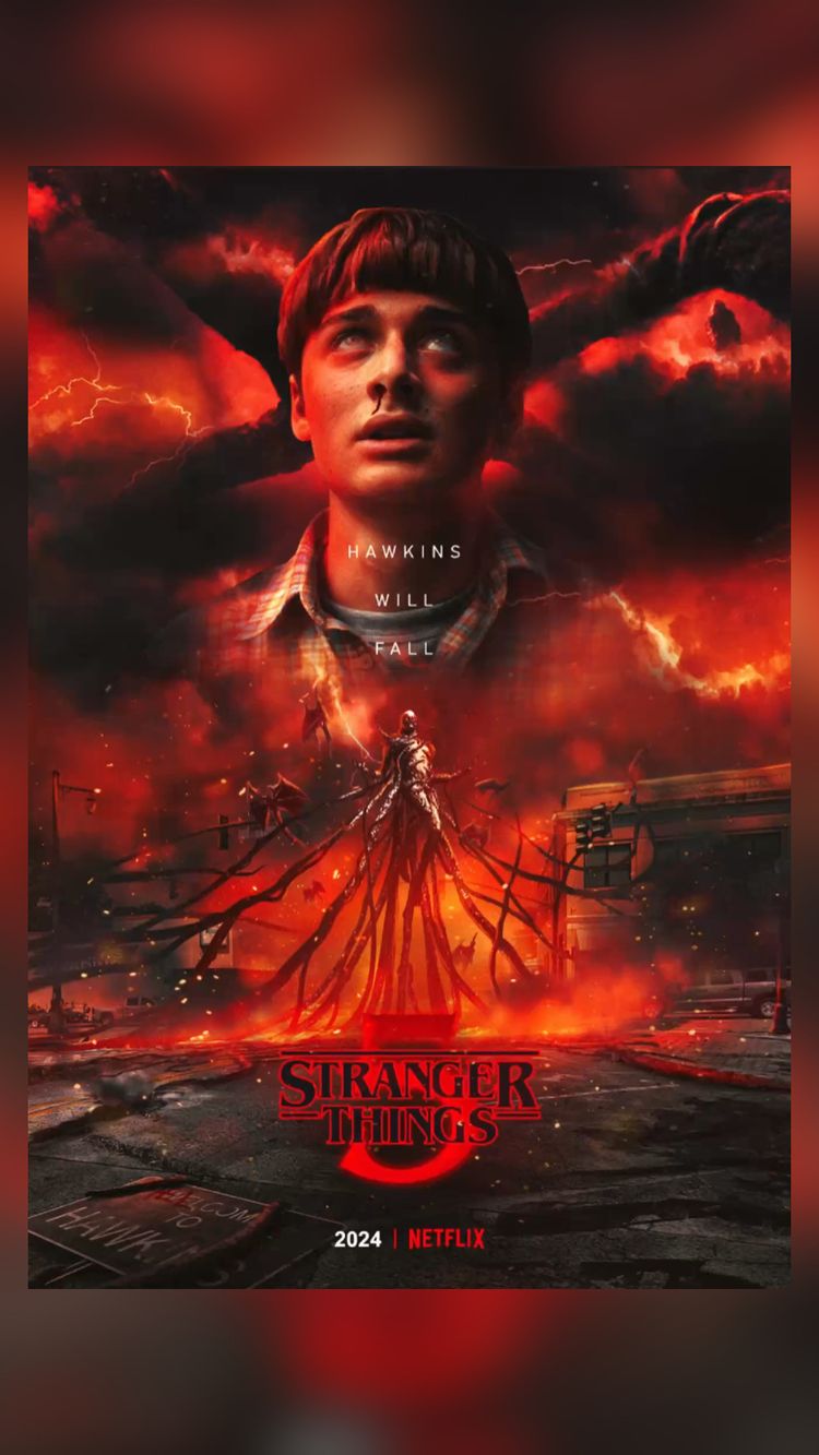 Stranger Things Season 5's Epic Monsters Showdown Teased In Fan Poster