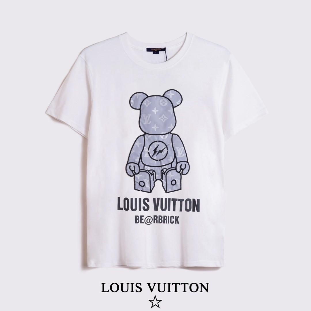 New Louis Vuitton Teddy Bear Teddy Bear New Bearbrick T-Shirt - Chow Down  Movie Store in 2023